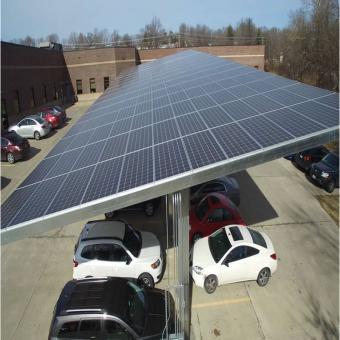 Carport Mounted Solar PV Systems